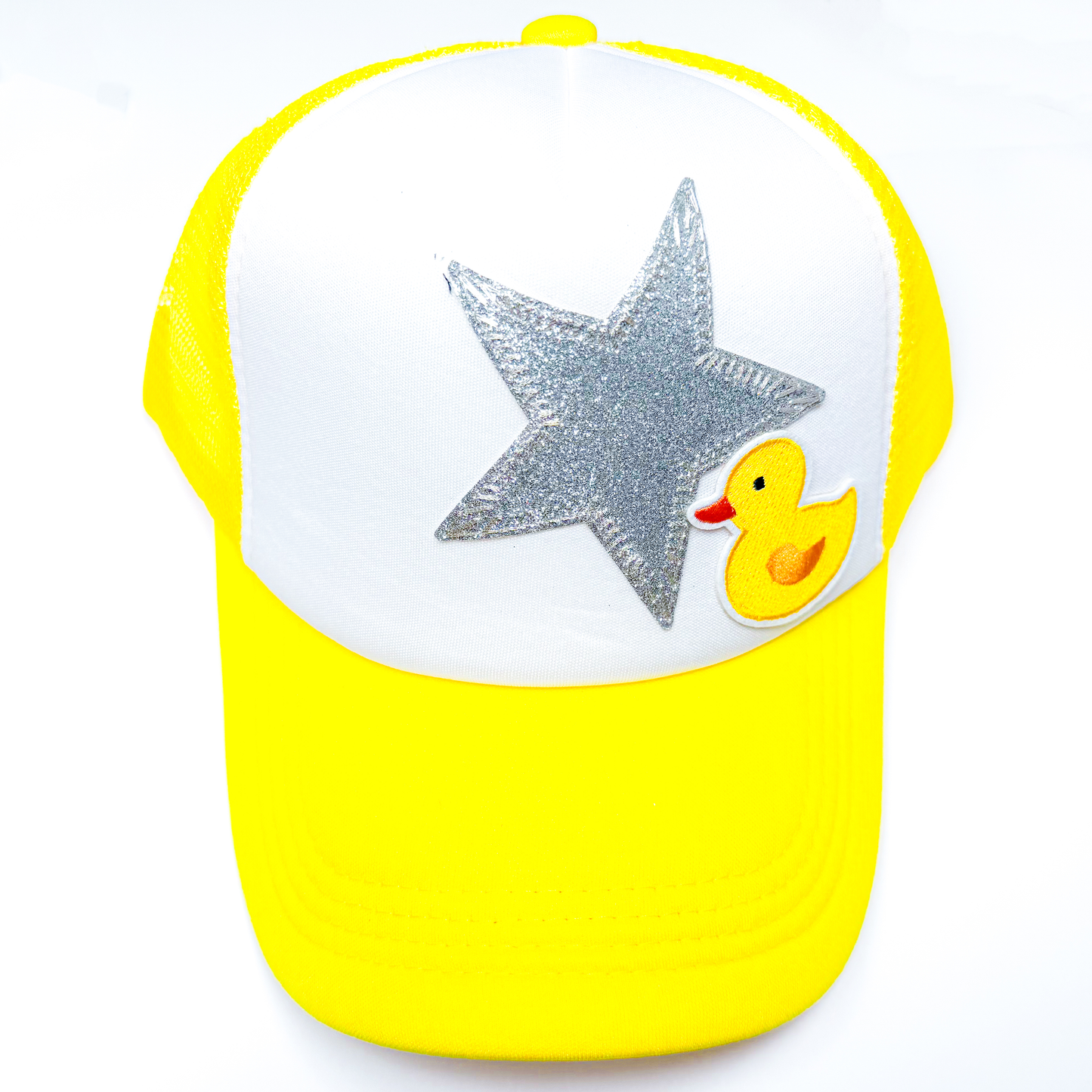 Yellow Bubbles The Bead Buddy Trucker Hat