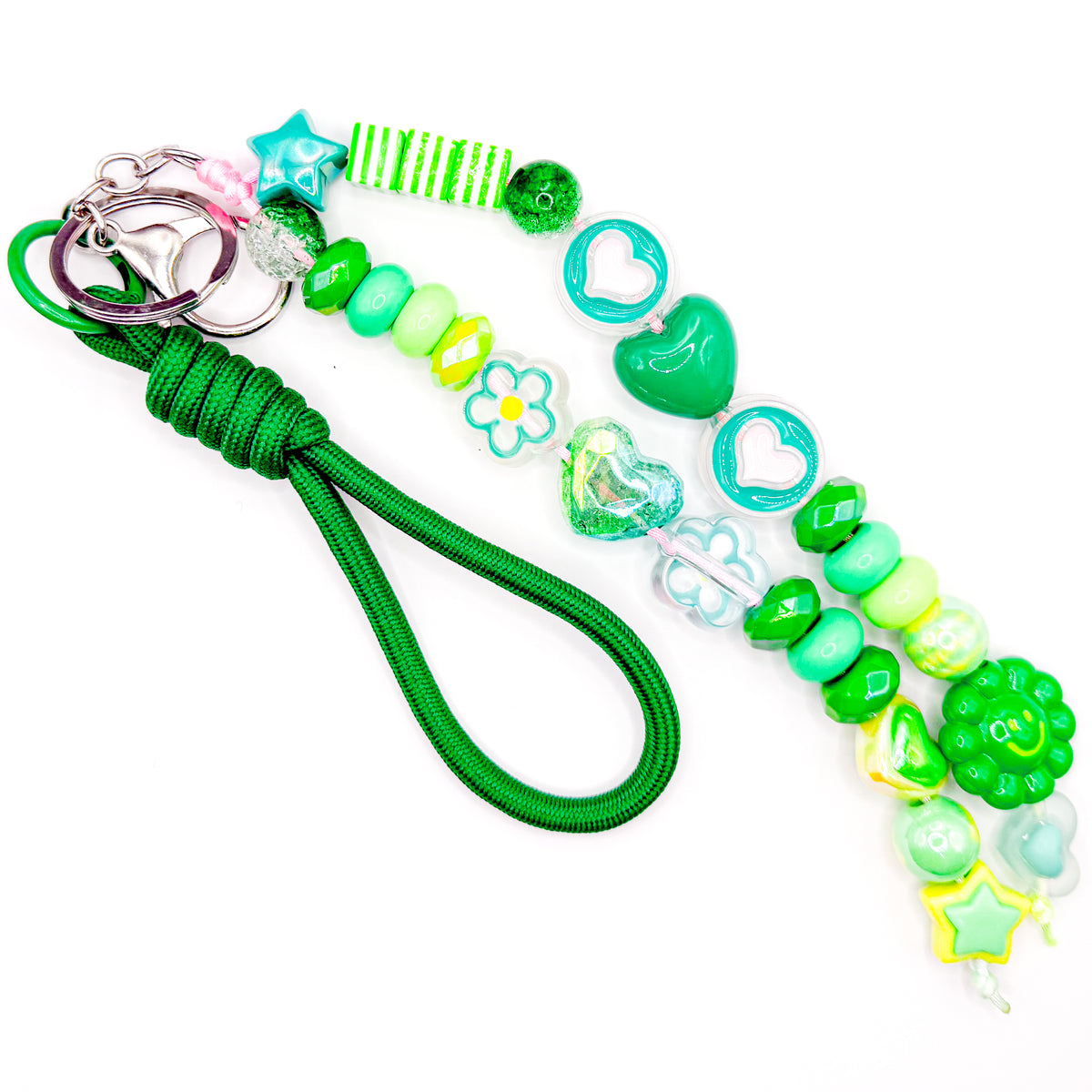 Bright Green Bag Charm