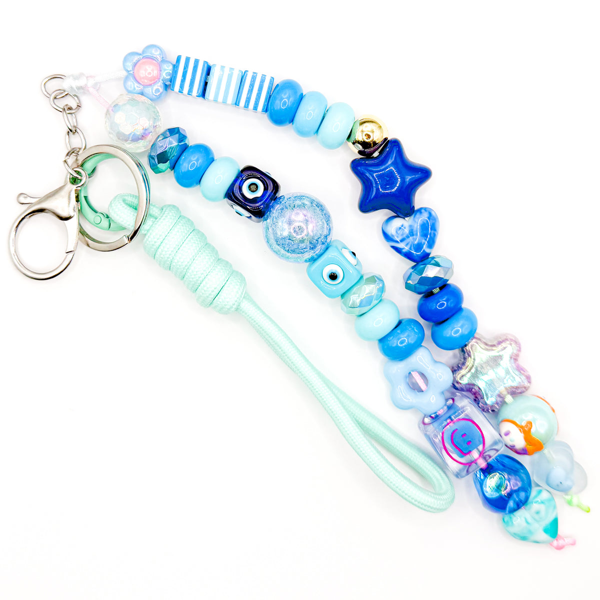 Blue Splash Summer Bag Charm