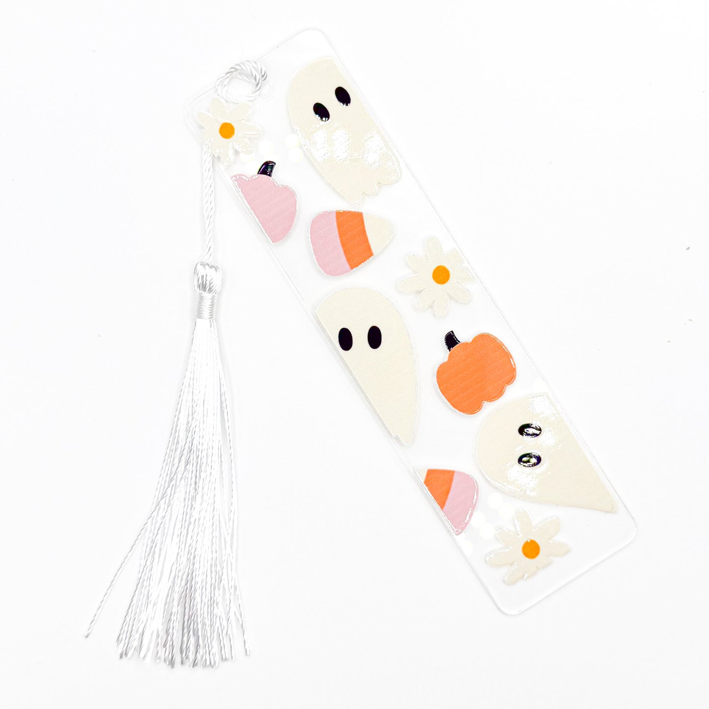Cute Little Ghost Treats Acrylic Bookmark