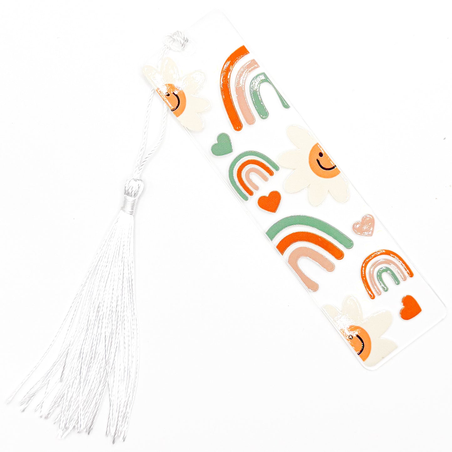 Rainbows and Smiles Acrylic Bookmark
