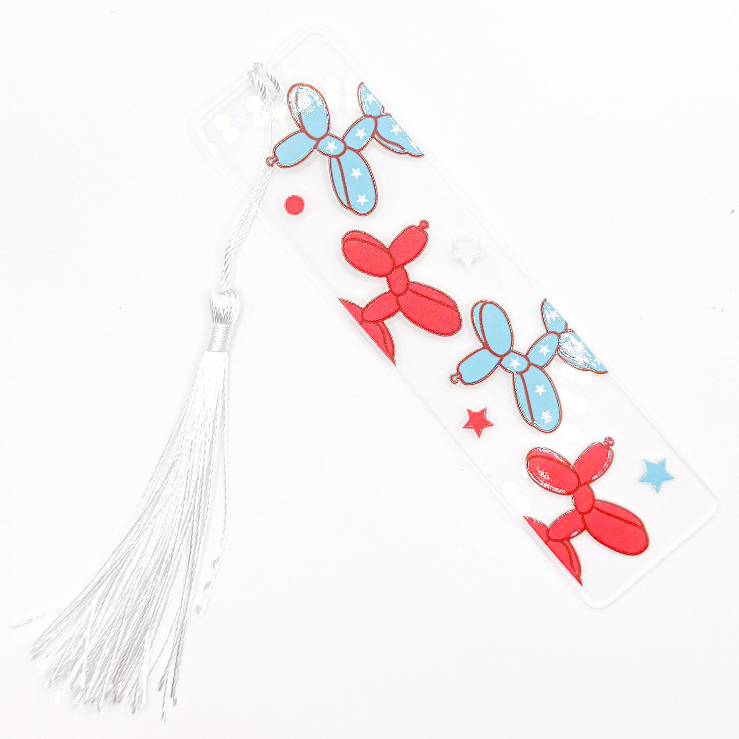 Balloon Dogs Acrylic Bookmark