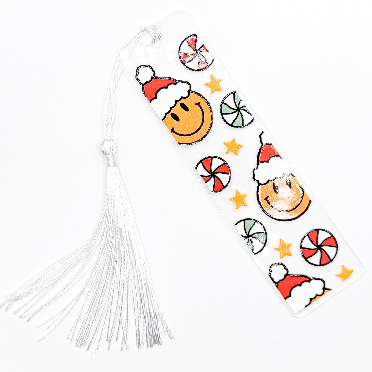 Christmas Smiles Acrylic Bookmark