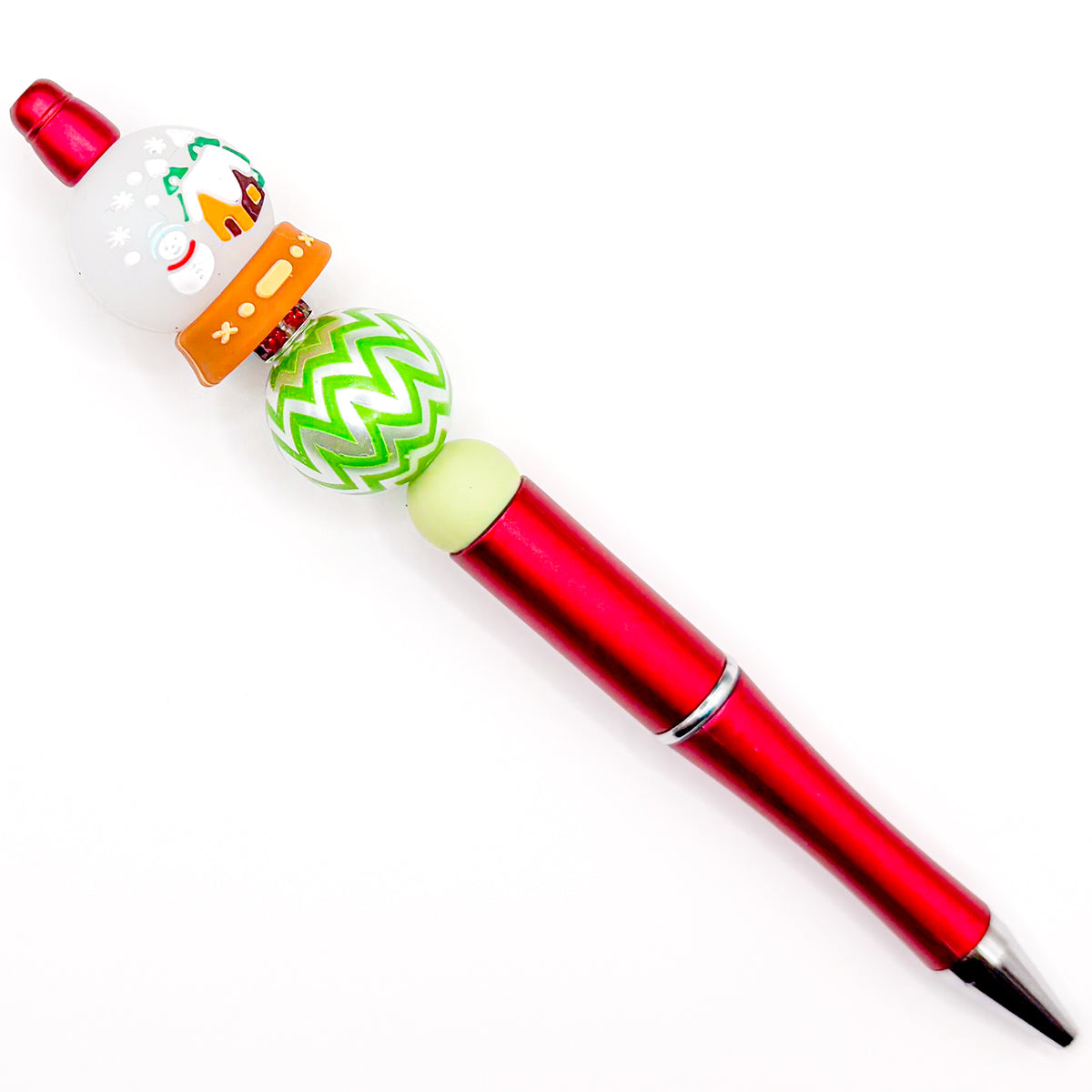 Snow Globe Charm Pen