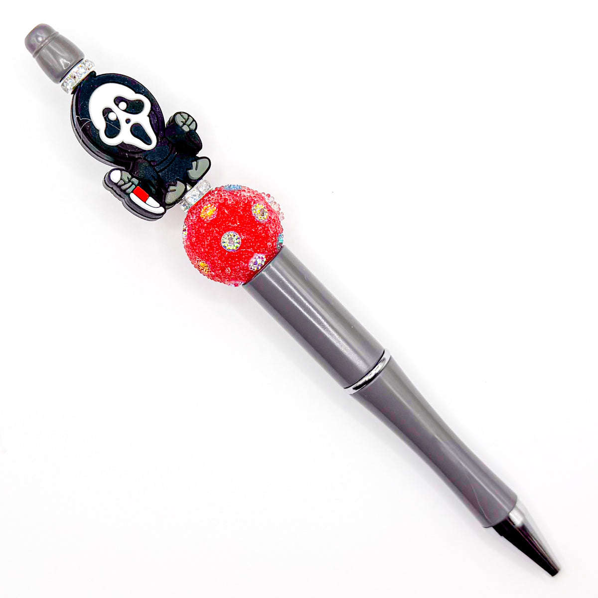 Scary Guy Crystal Charm Pen