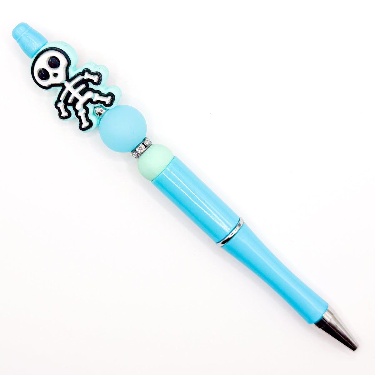 Electric Skeleton Charm Pen