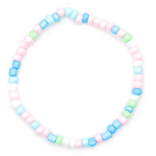 Pastel Sprinkles Seed Beaded Bracelet