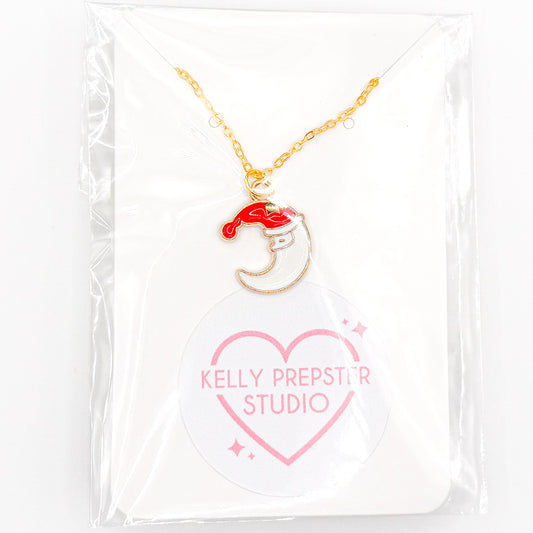 Holiday Moon Necklace