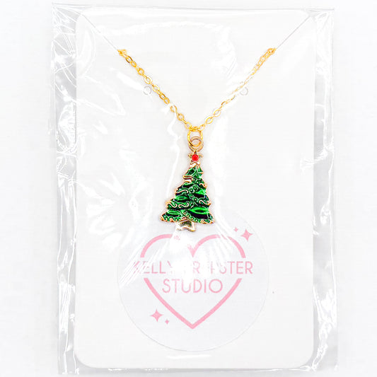 Evergreen Tree Necklace