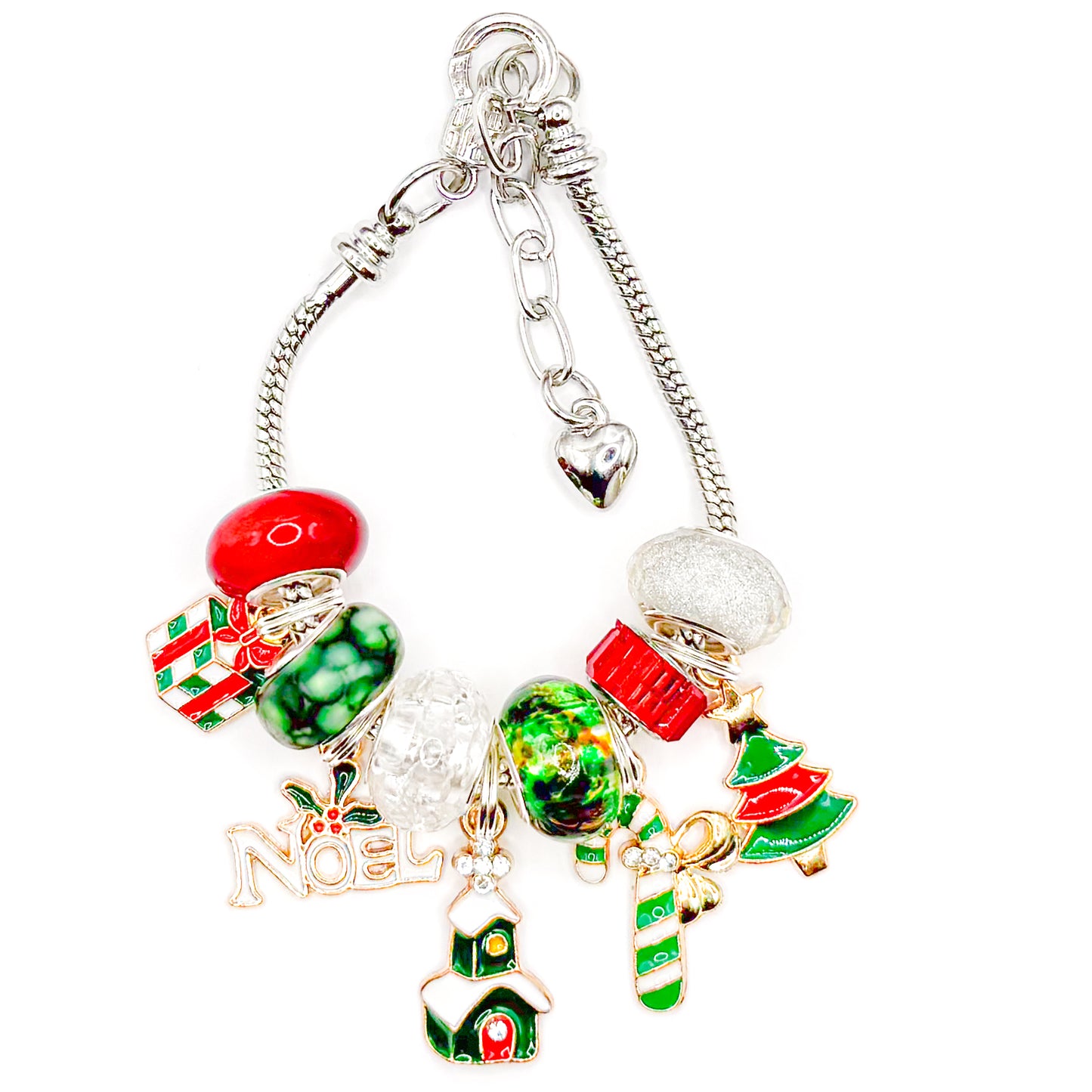 Noel Christmas European Charm Bracelet