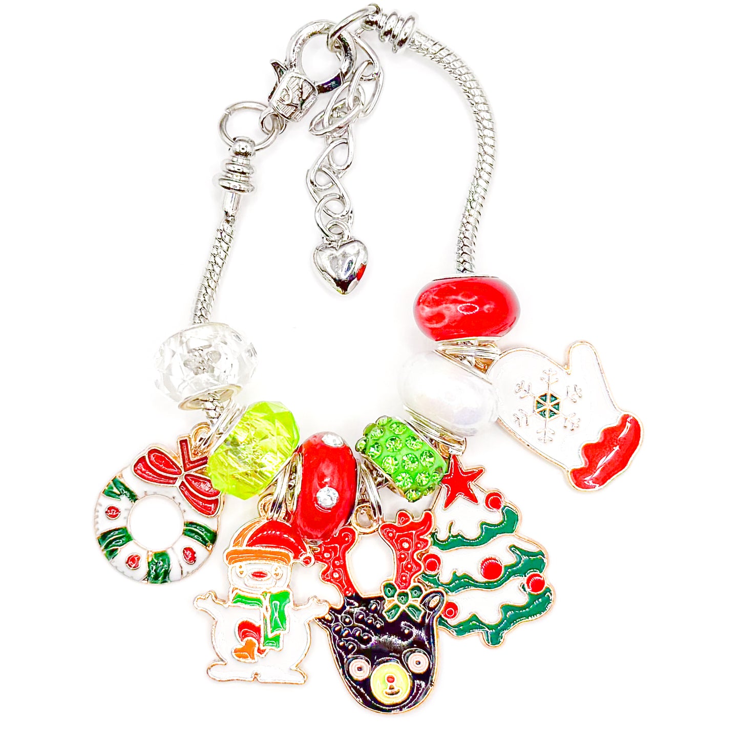 Cozy Christmas European Charm Bracelet