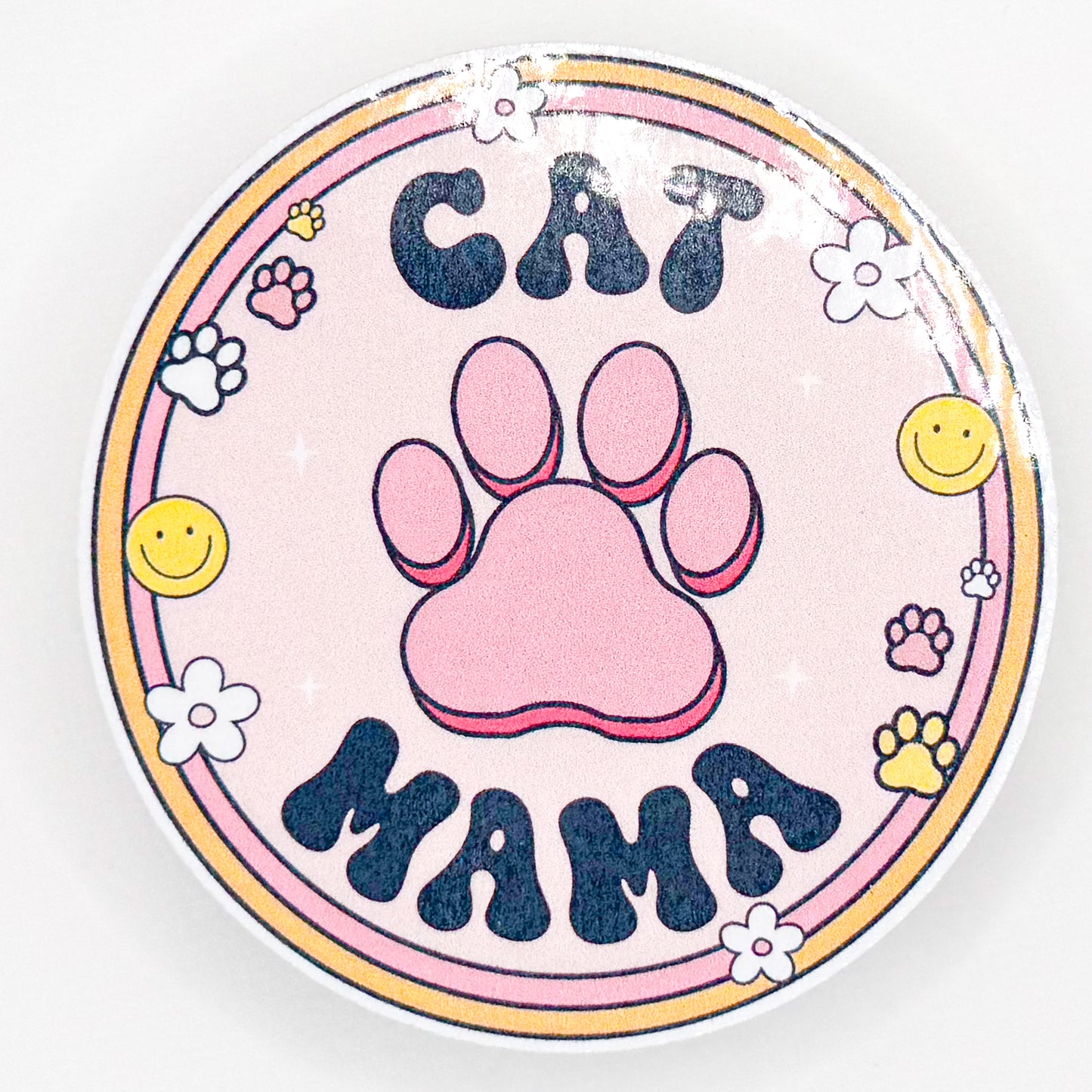 Cat Mama Sticker