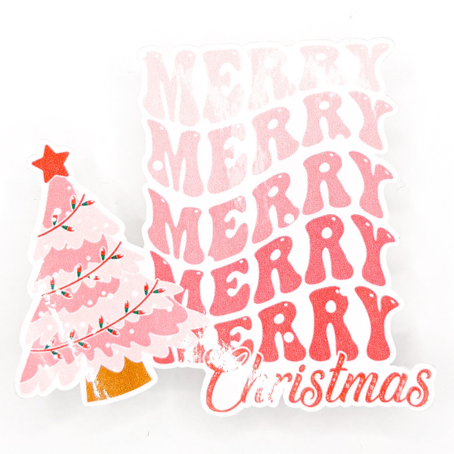 Very Merry Christmas Sticker