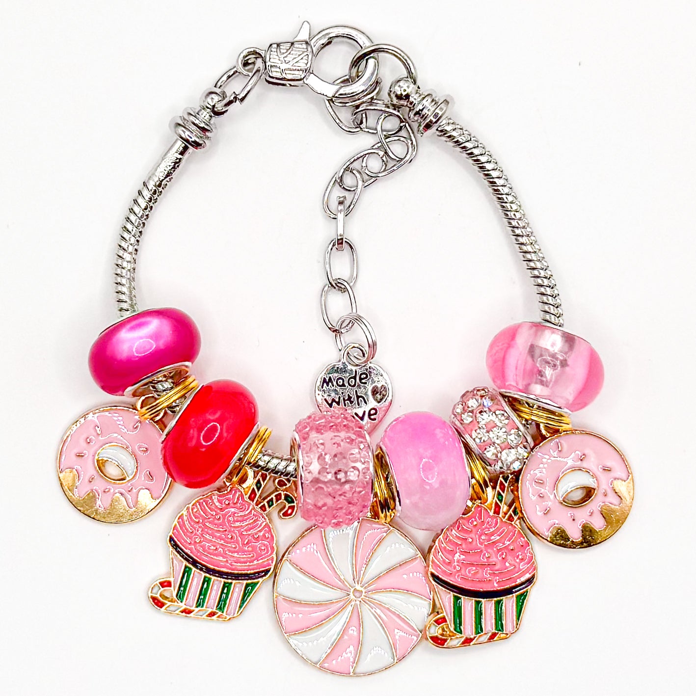 Christmas Sweets European Charm Bracelet