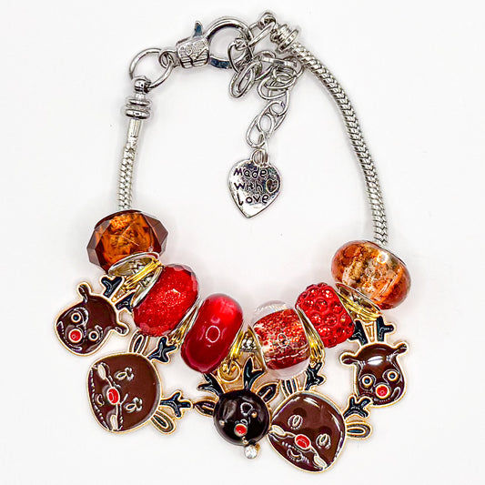 Another day Another sleigh European Charm Bracelet