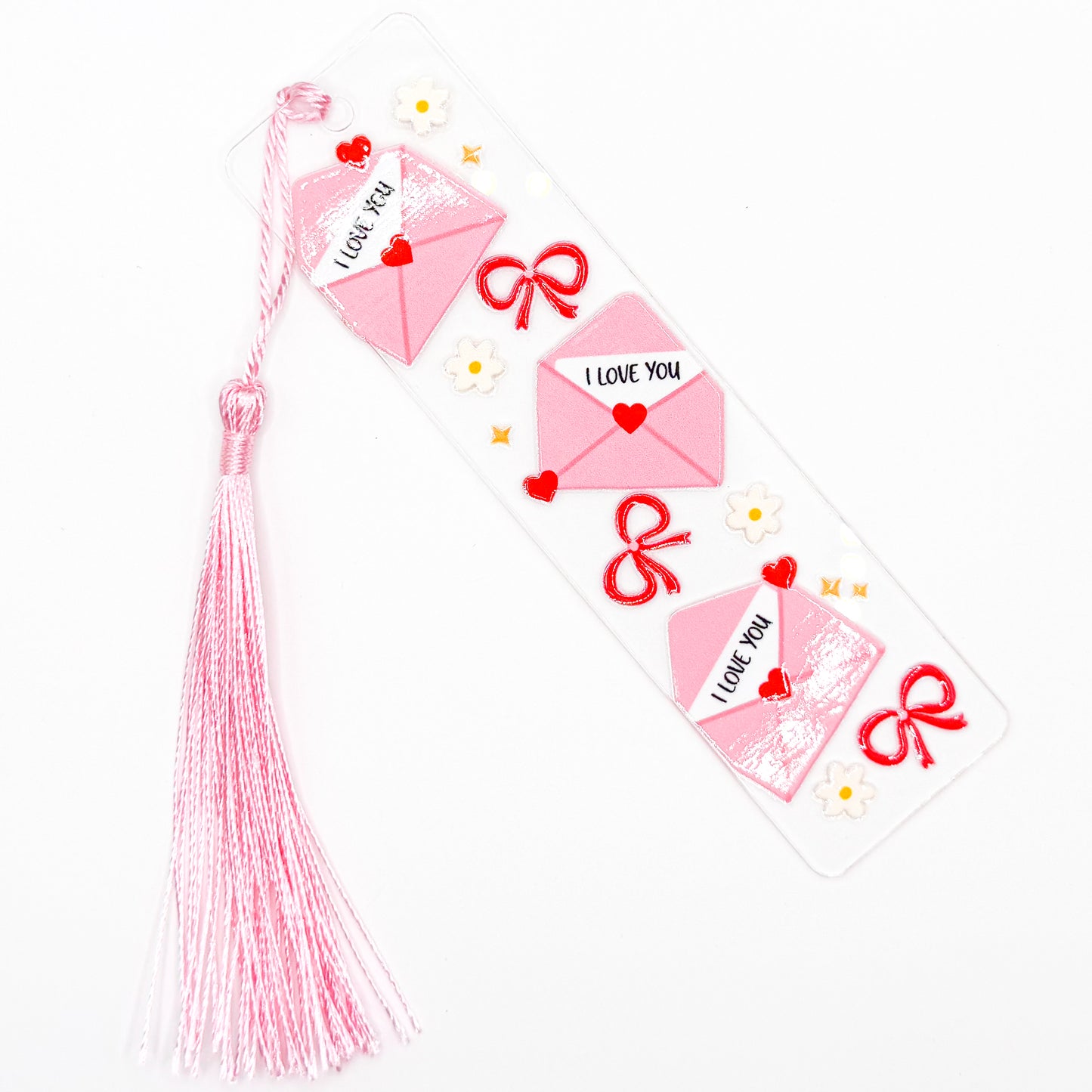 Love Letters Acrylic Bookmark