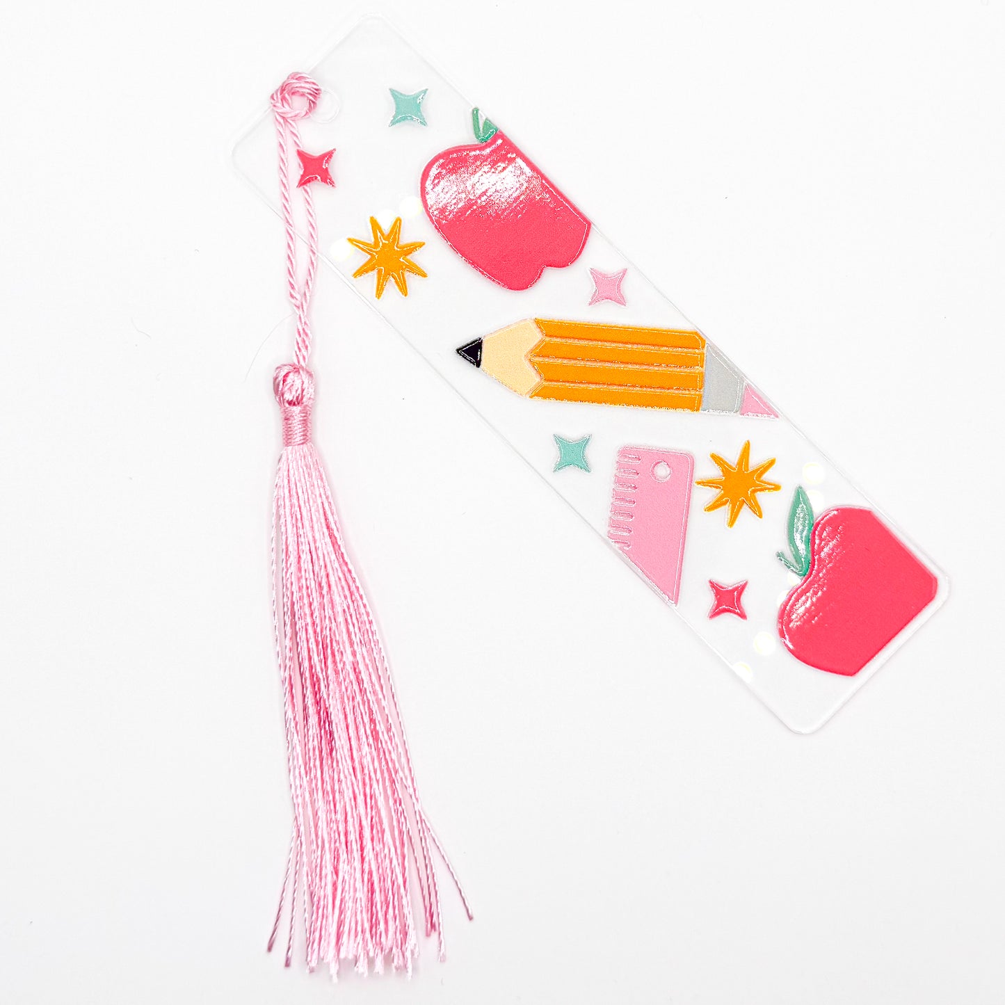 Best Teacher Acrylic Bookmark