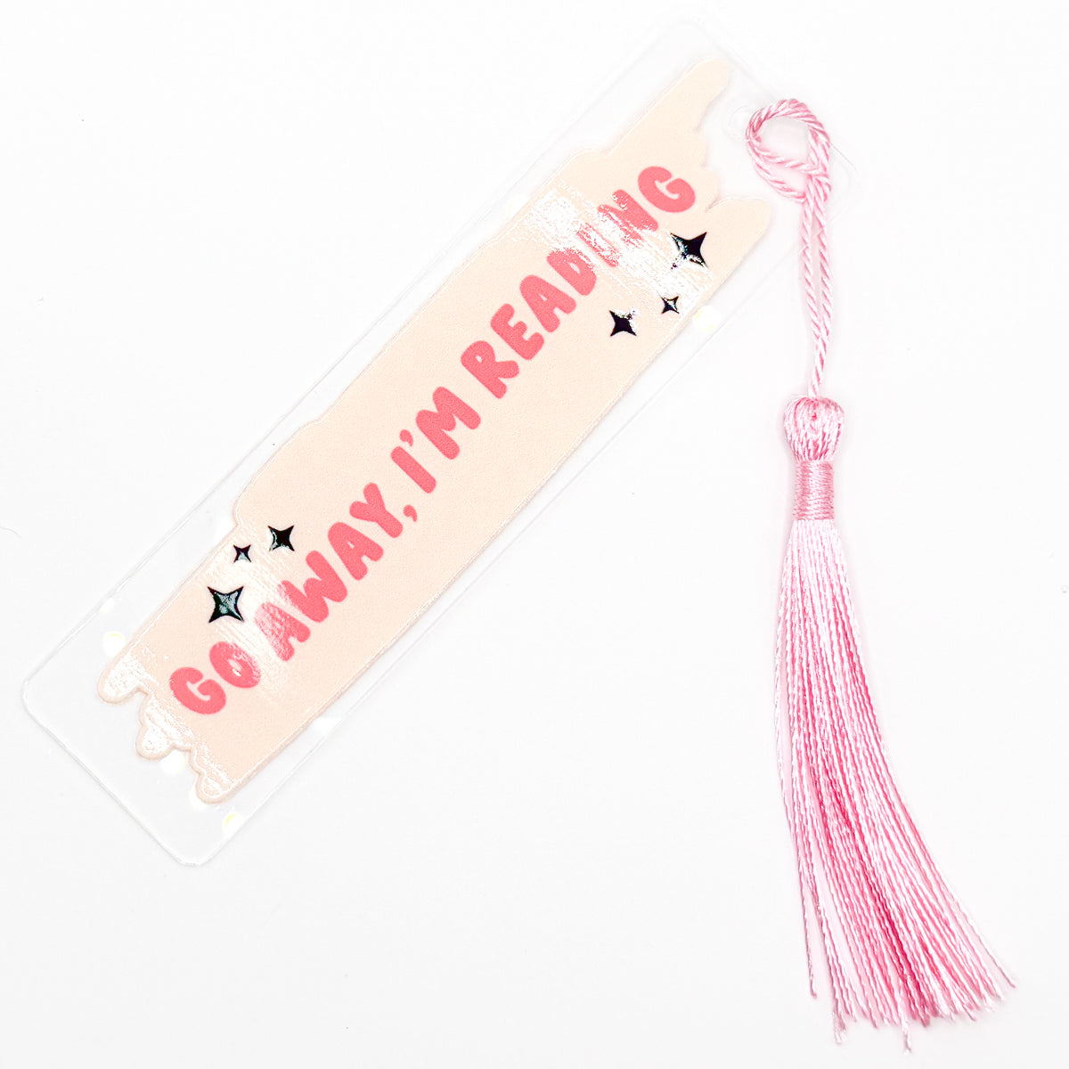 I'm Reading Acrylic Bookmark – KellyPrepsterStudio