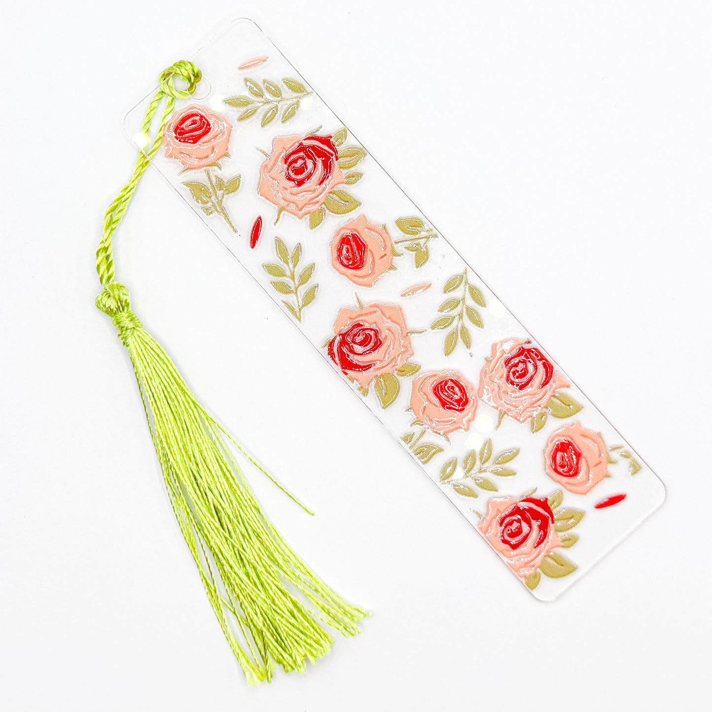 Roses Forever Acrylic Bookmark