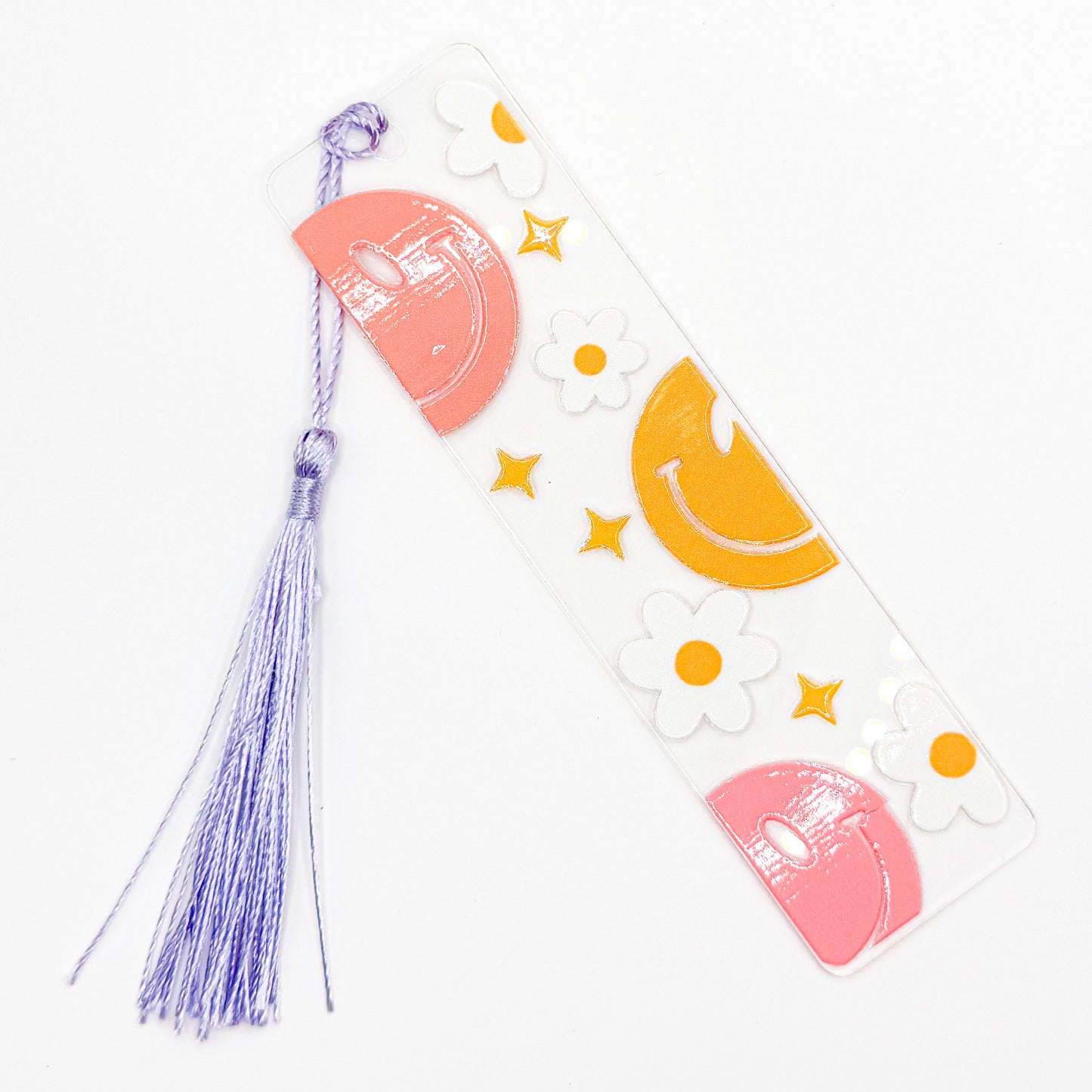 Preppy Smiles Acrylic Bookmark