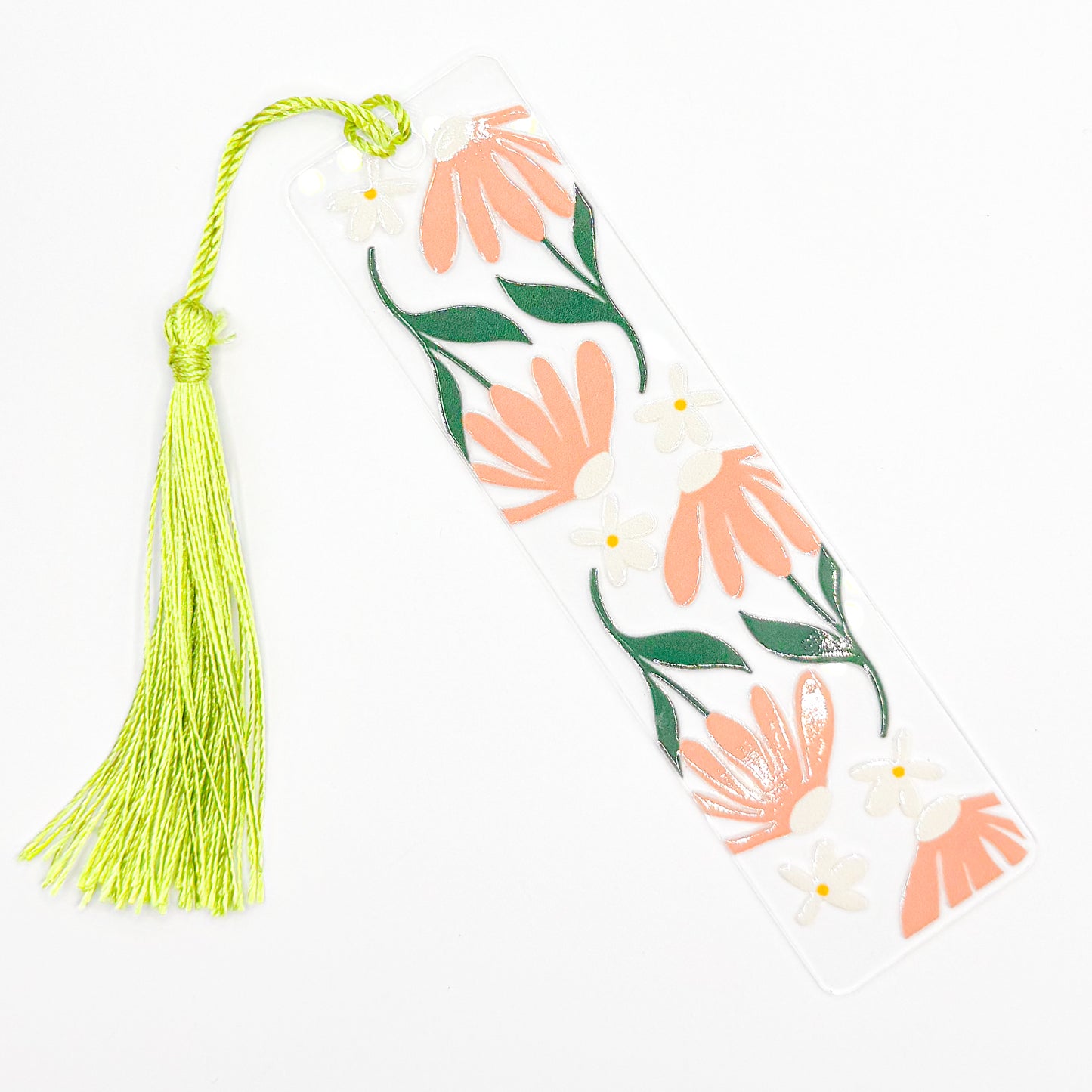 Spring Blooms Acrylic Bookmark