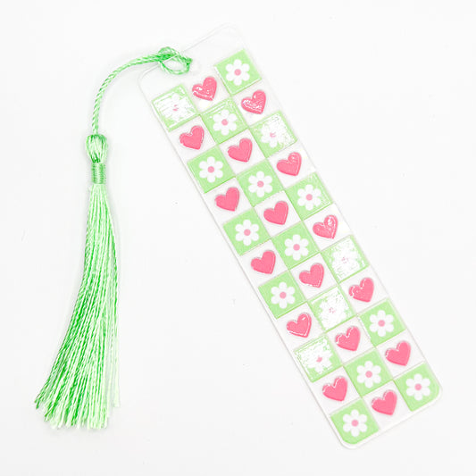 Happy Smiley Vibes Acrylic Bookmark