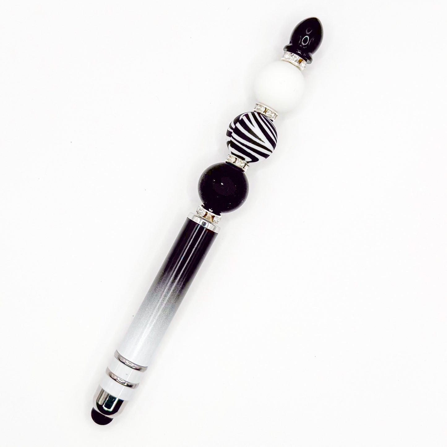 Zebra Charm Stylus/Pen Combo