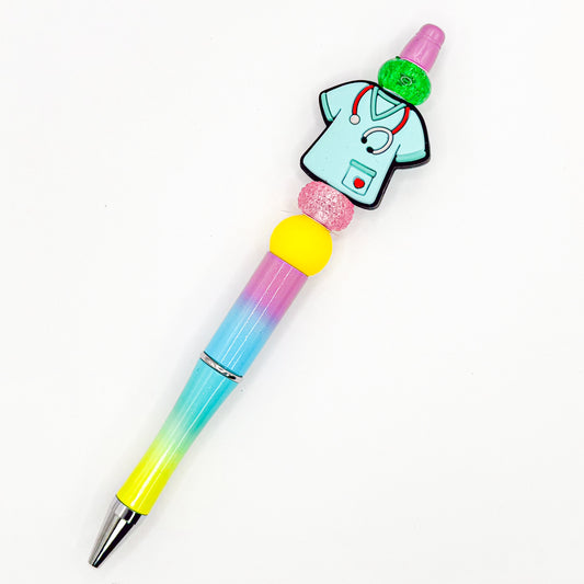 Colorful Nurse Charm Pen