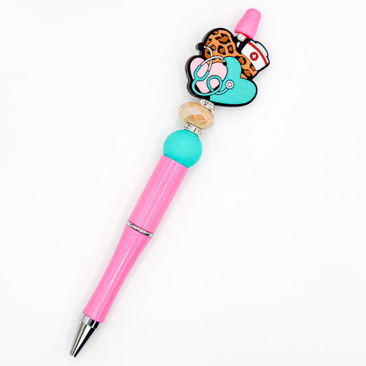 Pink Nurse 4.0 Charm Pen