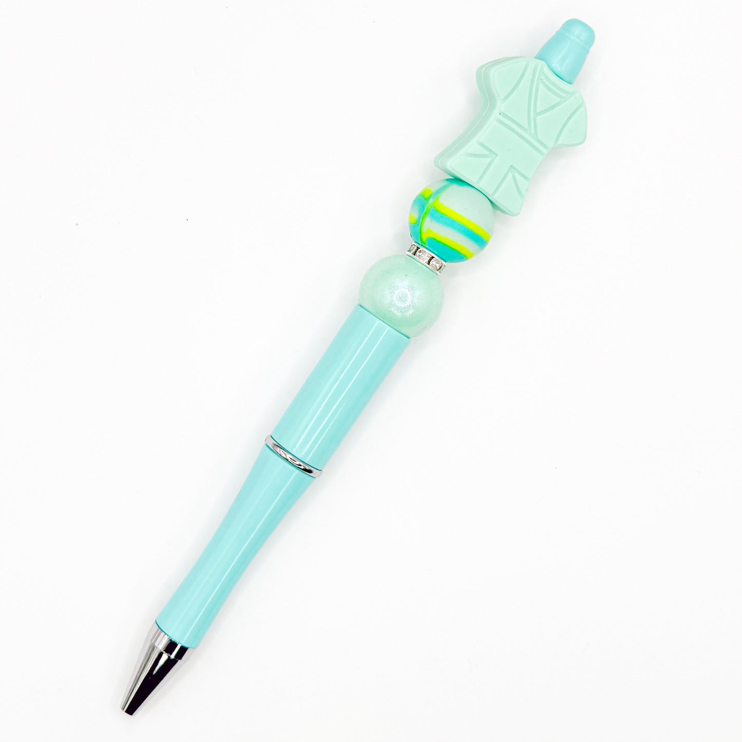 Teal Nurse Charm Pen