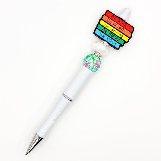 Colorful Be Kind Charm Pen