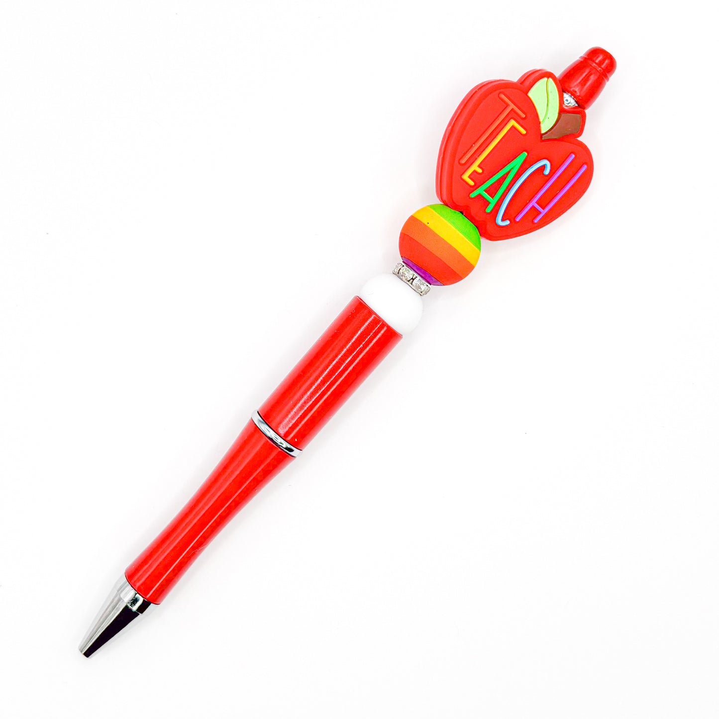 Red Teach Charm Pen