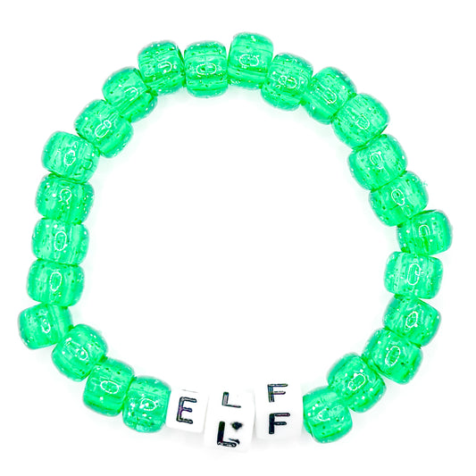 Green "Elf" Beaded Bracelet