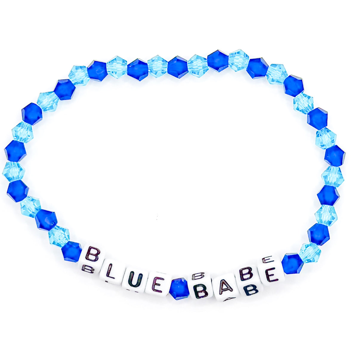 "Blue Babe" Bead Buddy Bracelet