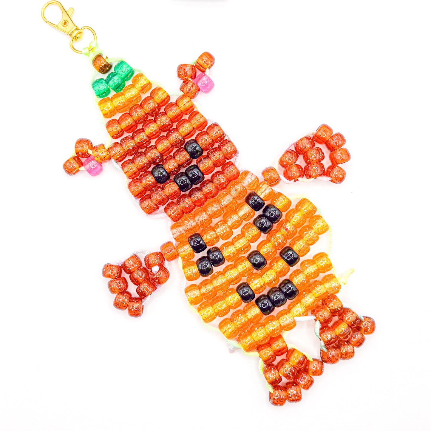 Cute Bear Pumpkin Bag Charm