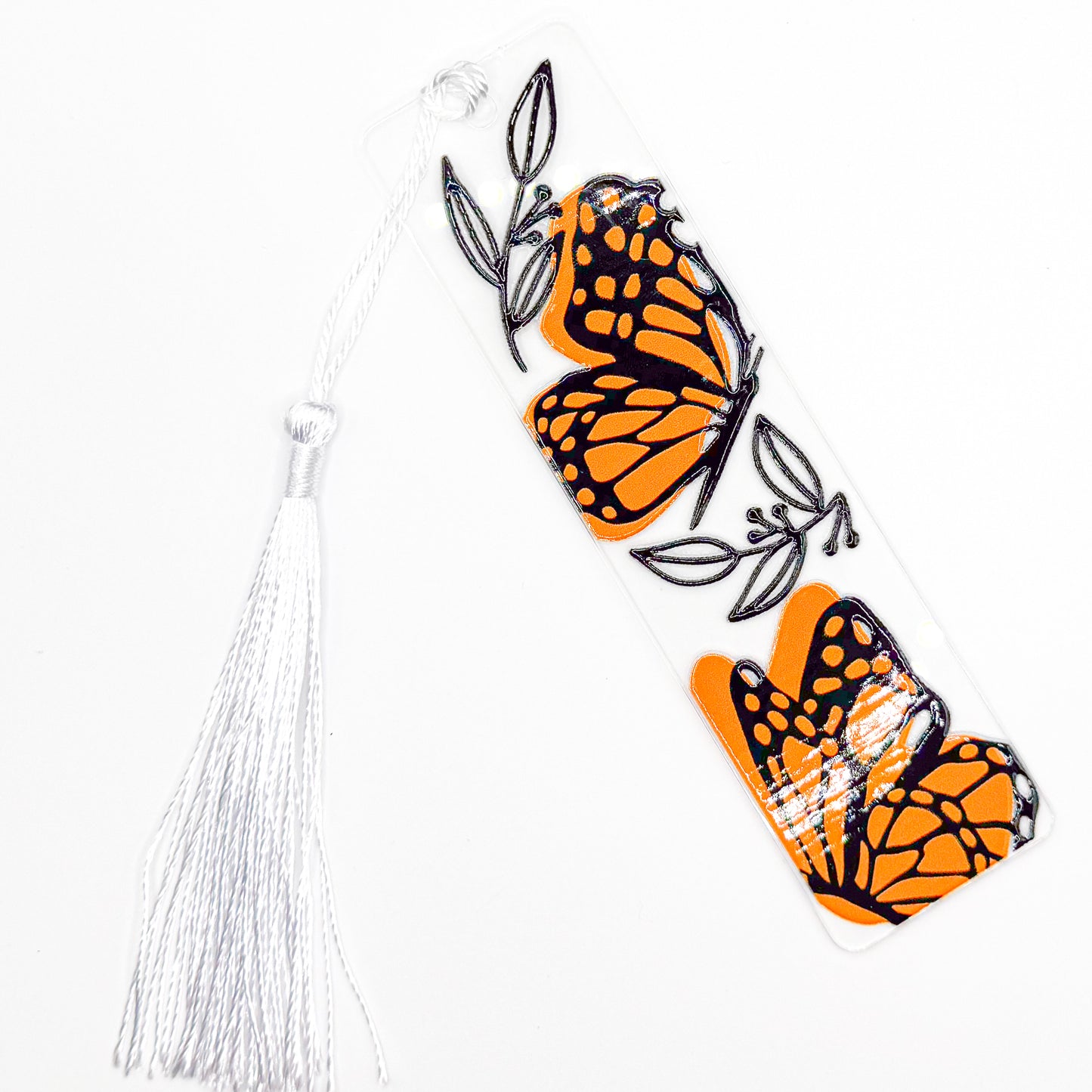 Peaceful Butterflies Acrylic Bookmark