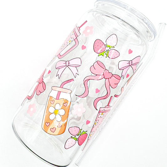 Bows and Coffee Cup - 16oz