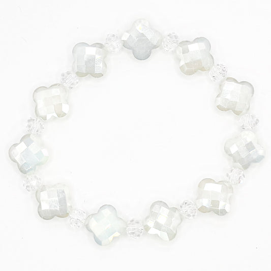 Sparkle Pearls Glass Beaded Bracelet