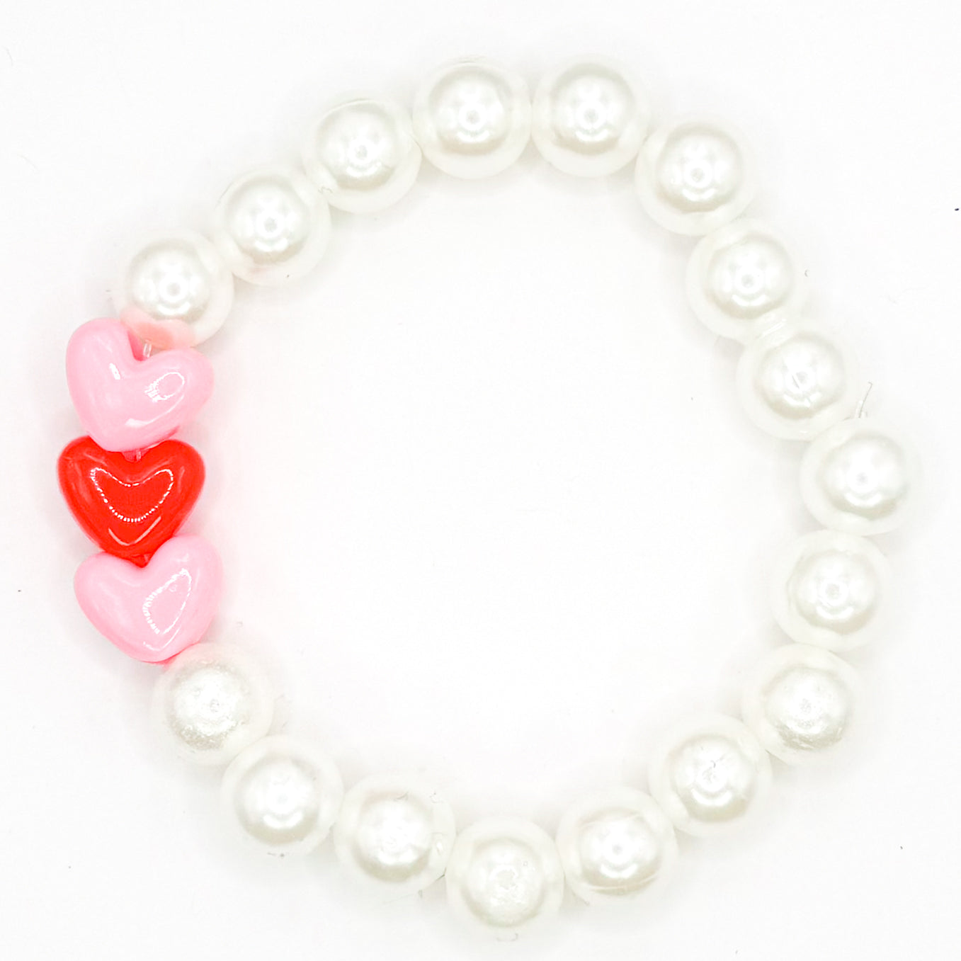 Valentine's Bubbles Beaded Bracelet