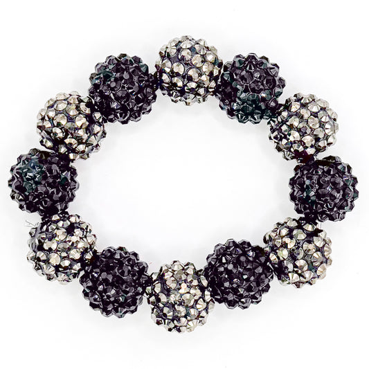 Disco Shimmer At Night Beaded Bracelet