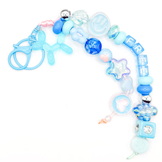 "Free" Blue Bag Charm