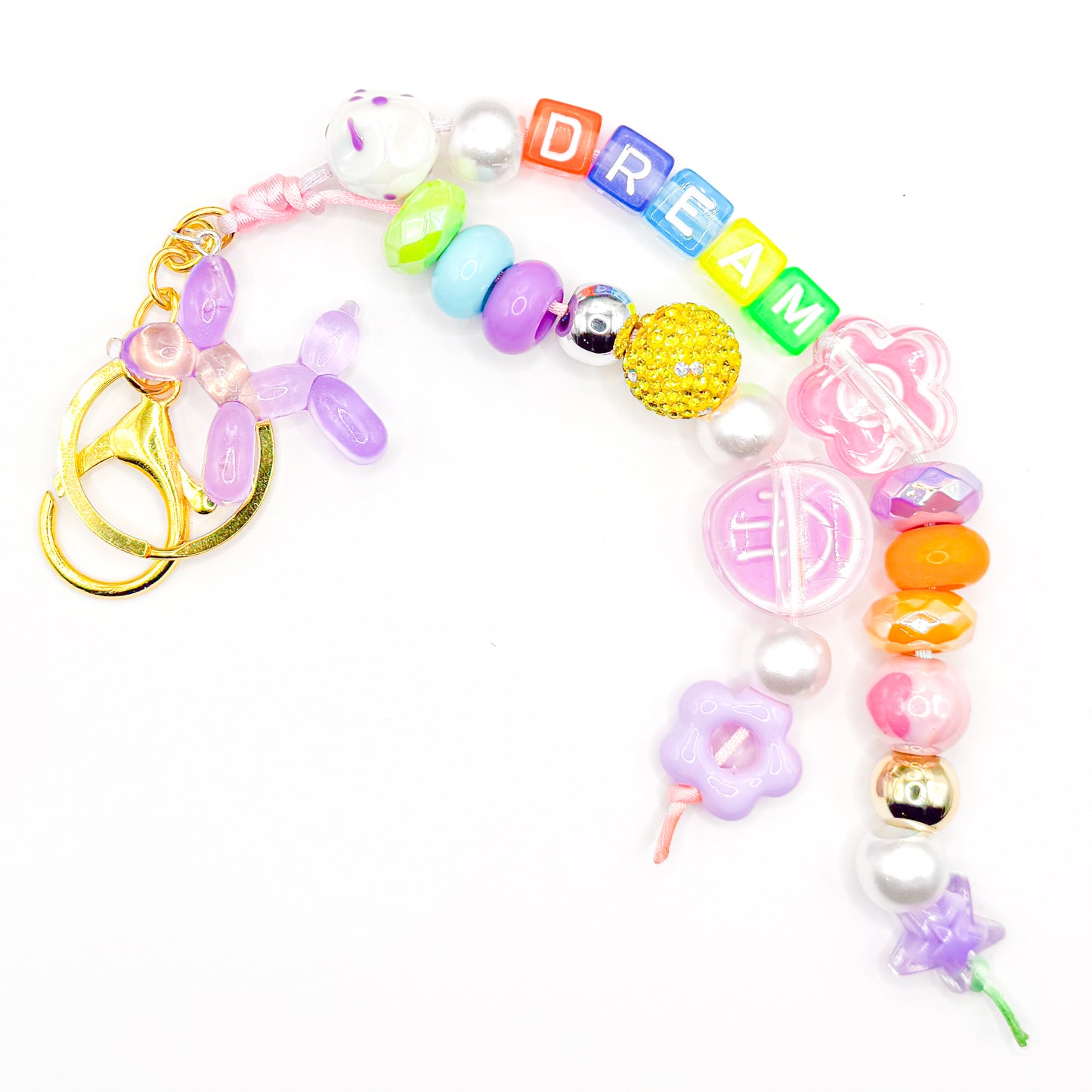 "Dream" Colorful Bag Charm