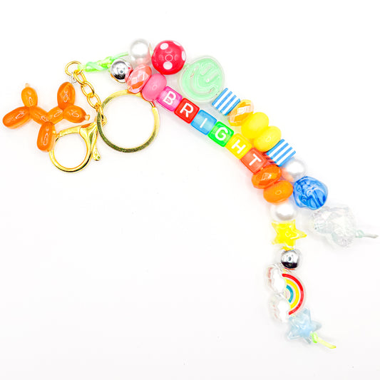 "Bright" Colorful Bag Charm