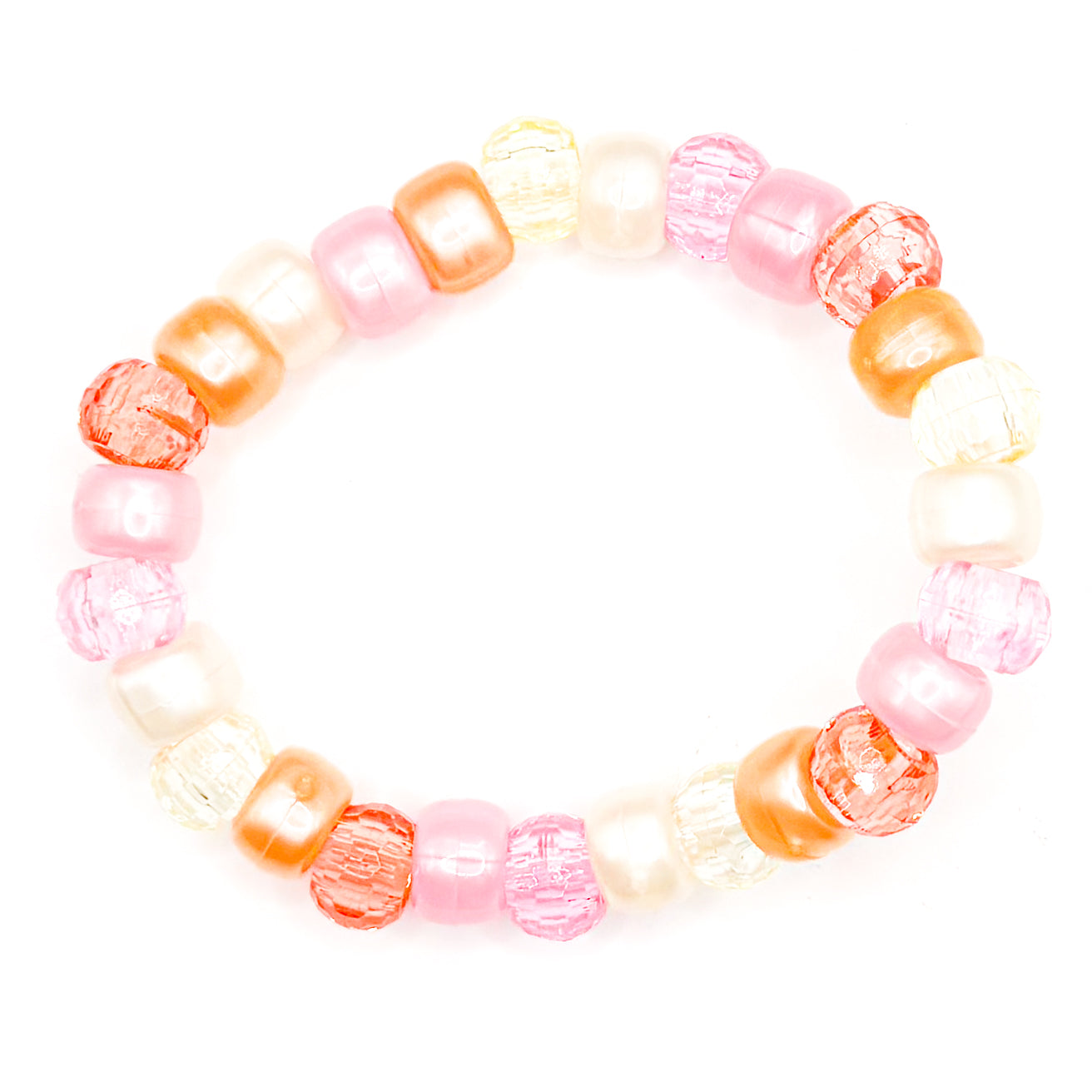 Pastel Girlie Beaded Bracelet