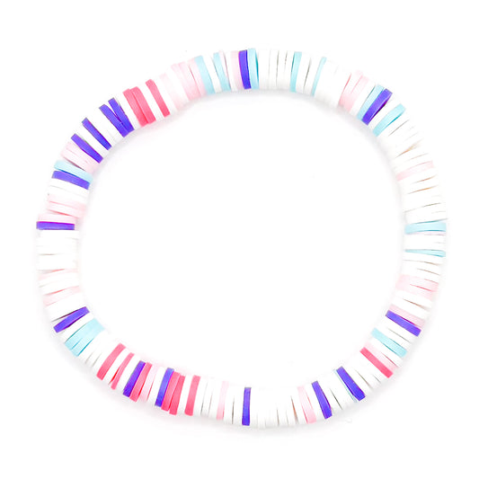 Clarity Clay Beaded Bracelet