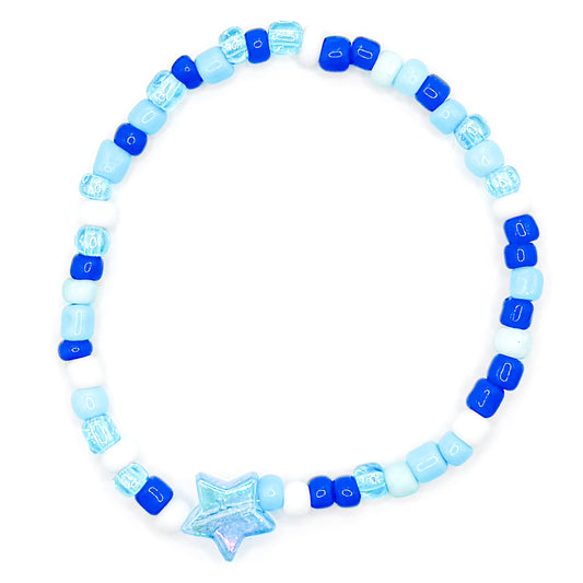 North Star Seed Beaded Bracelet