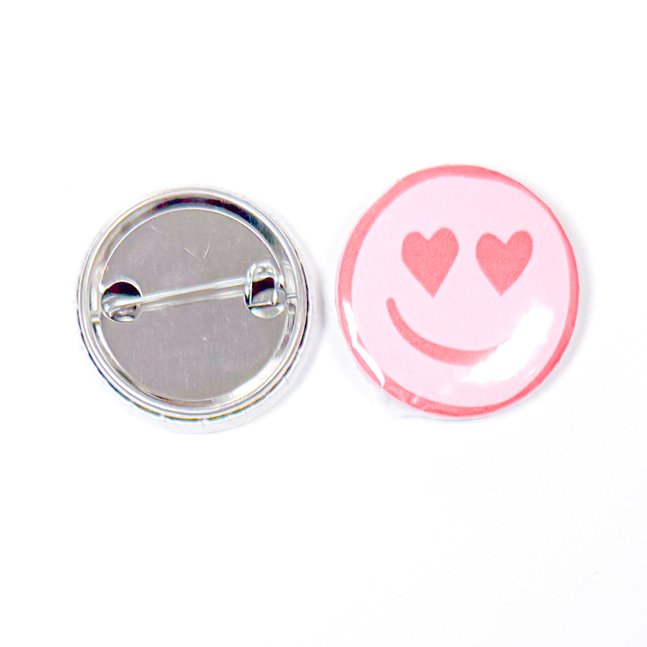 Heart Eyes" 1.25 Inch Button