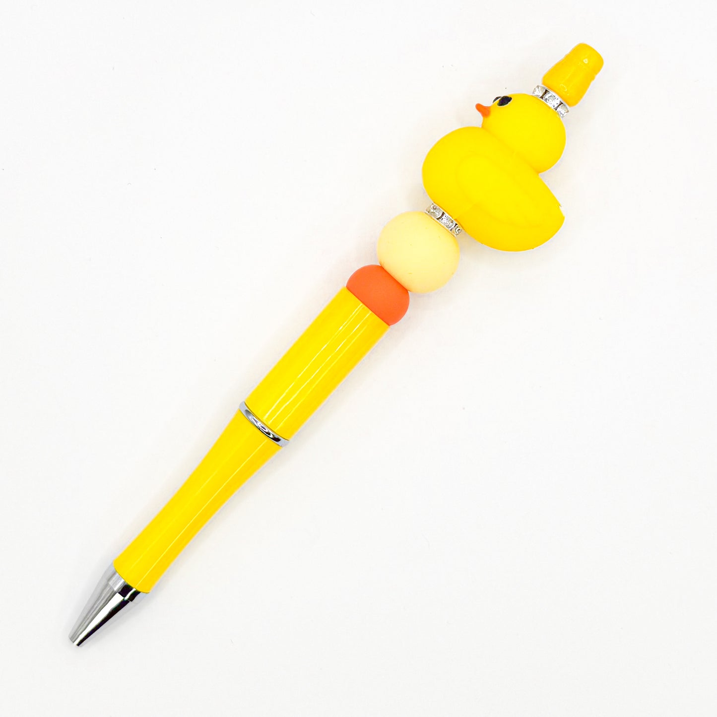 Bubbles Yellow Duck Charm Pen