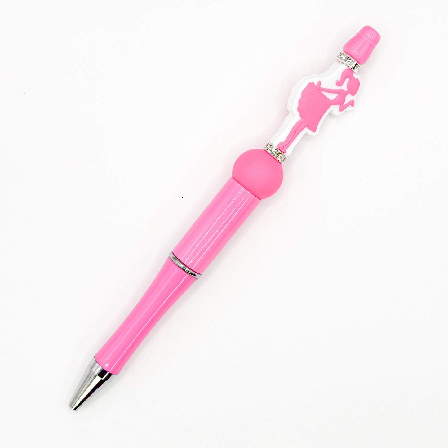 Pink Barbie Charm Pen