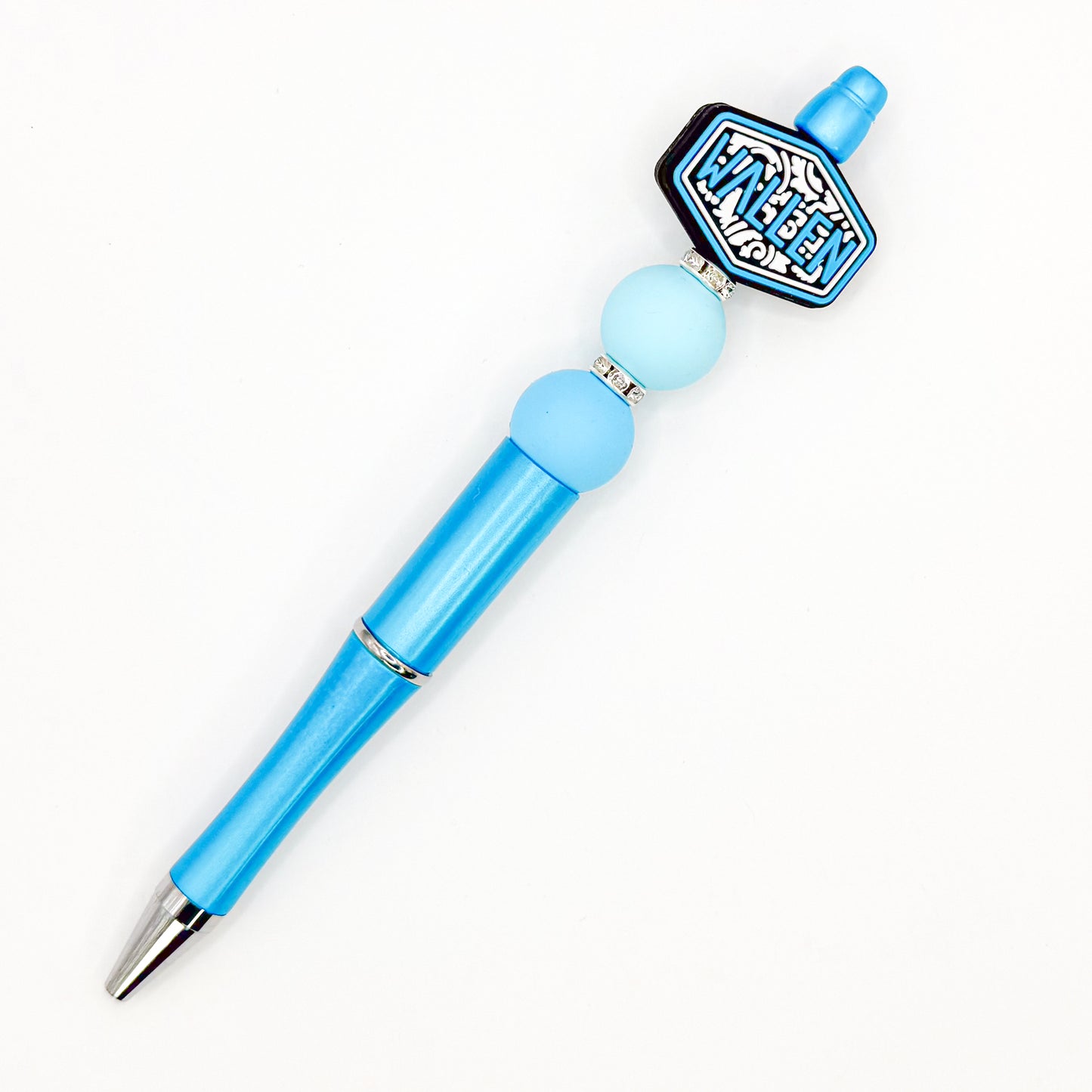 Blue Wallen Charm Pen